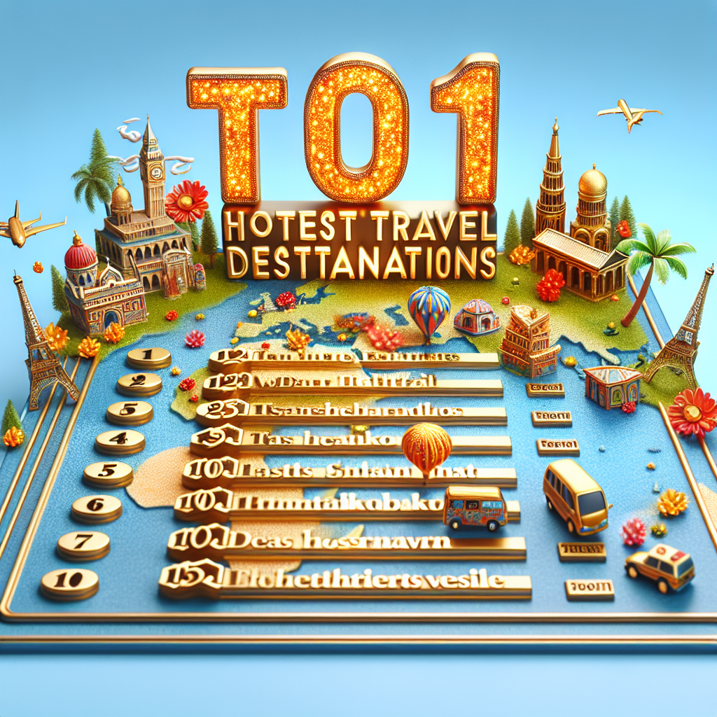 강력 추천! 이번 주 가장 핫한 여행지 TOP 10 강력 추천! 이번 주 가장 핫한 여행지 TOP 10