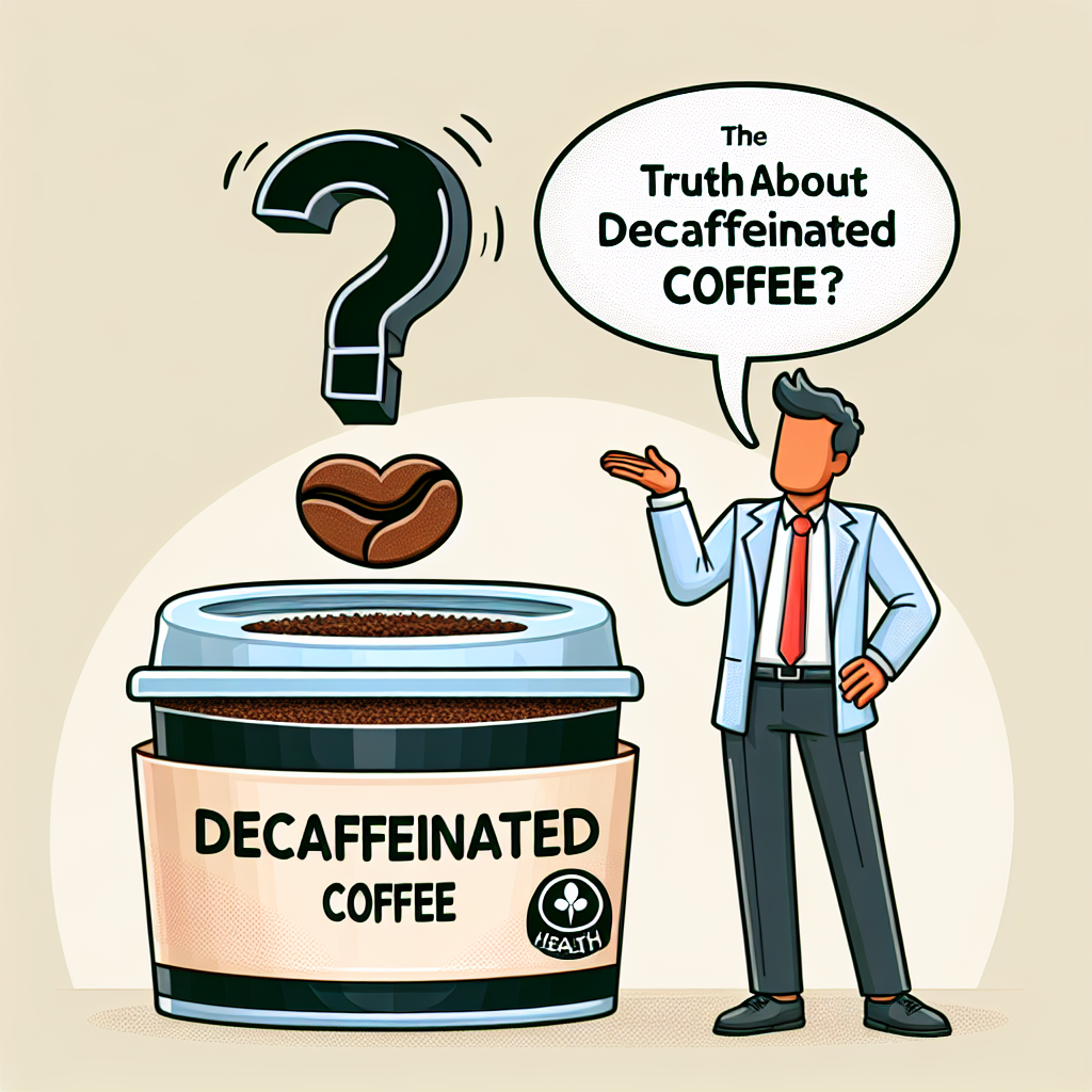 디카페인 커피, 정말 몸에 좋을까? 전문가가 말하는 진실